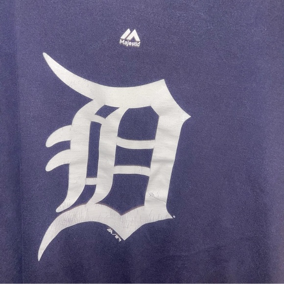 Vintage Detroit Tigers Majestic T-shirt Men’s Sz 5XL - Picture 4 of 4